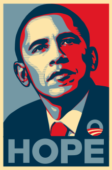 Barack Obama 'Hope' poster